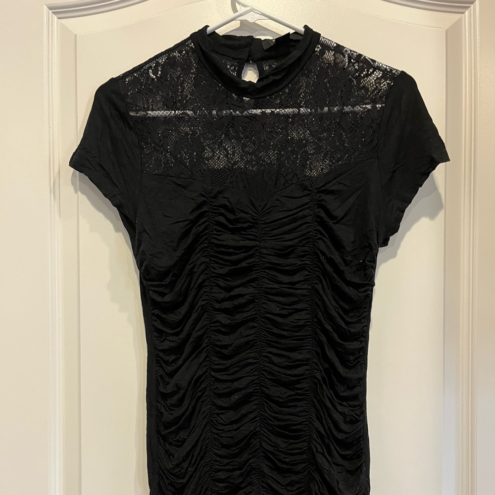 Black rouching top